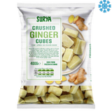 Surya Iqf Crushed Ginger 10X400G - Collection Only Frozen Product dimarkcash&carry