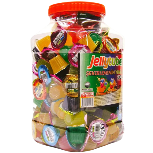 Jellytube Fruit Flavoured Jelly 185x11.5g