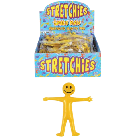 Stretchies Smile Man 5.2cm 144 Pcs