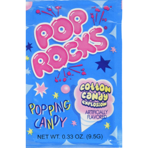 Pop Rocks Cotton Candy Popping Candy 24x9.5g