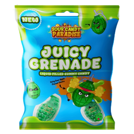 Candy Paradise Juicy Grenade 12X72G dimarkcash&carry