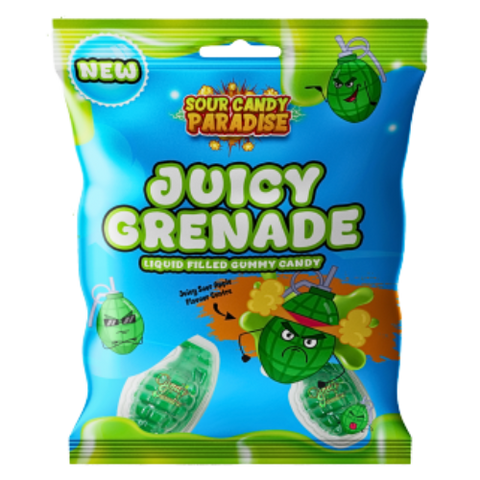 Candy Paradise Juicy Grenade 12X72G dimarkcash&carry