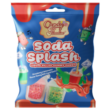 Candy Paradise Soda Splash 12X72G dimarkcash&carry