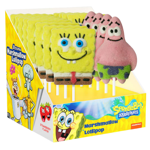 Relkon Spongebob Marshmallow Lollipop 12X45G dimarkcash&carry