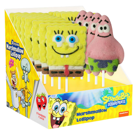 Relkon Spongebob Marshmallow Lollipop 12X45G dimarkcash&carry