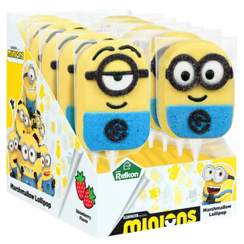 Relkon Minions Marshmallow Lollipop 12X45G dimarkcash&carry