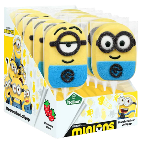 Relkon Minions Marshmallow Lollipop 12X45G dimarkcash&carry