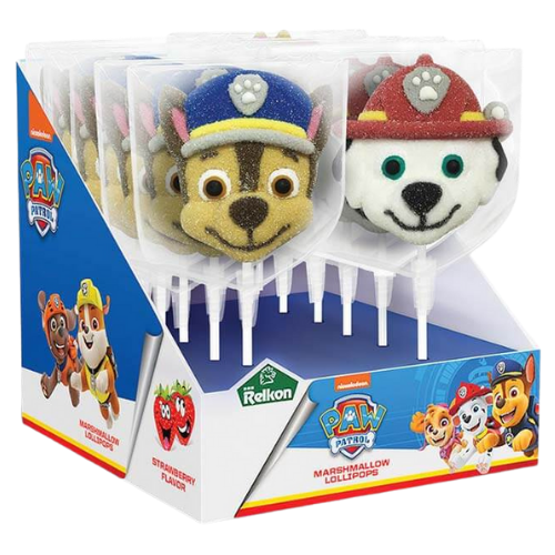 Relkon Paw Patrol Marshmallow Lollipop 12X45G dimarkcash&carry