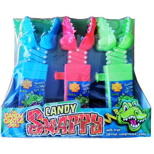 Snappy Crocodile Toy Candy 12X8G dimarkcash&carry