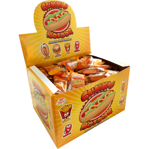 Gummy Hot Dogs 150x8g dimarkcash&carry