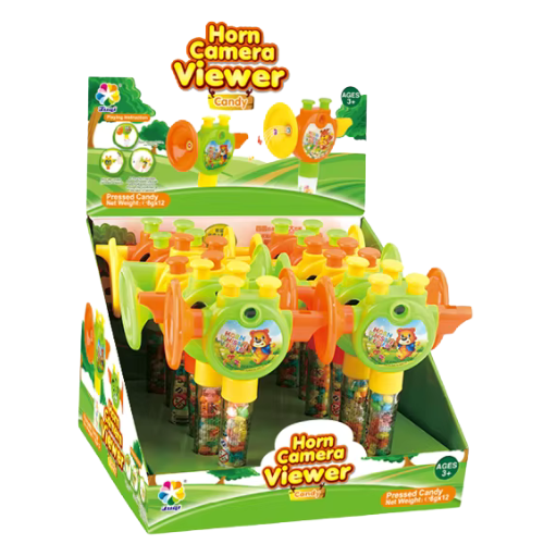 Lolliboni Toy With Horn And Camera 12x8g dimarkcash&carry