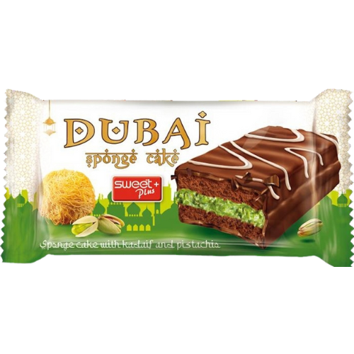 Sweet Plus Dubai Cake Bar 24X50G dimarkcash&carry