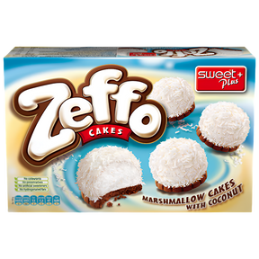 Zeffo Marshmallow Cake with Coconut 12x115g dimarkcash&carry