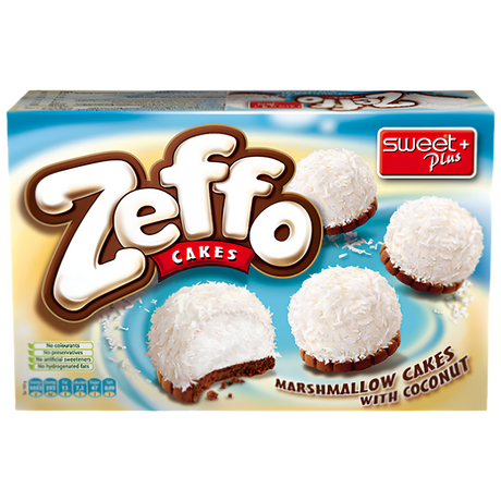 Zeffo Marshmallow Cake with Coconut 12x115g dimarkcash&carry
