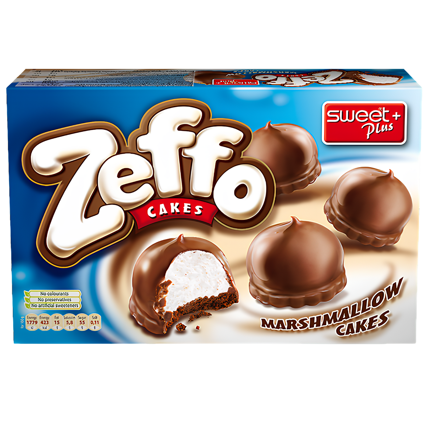Zeffo Marshmallow Cakes with Cocoa 12x150g dimarkcash&carry