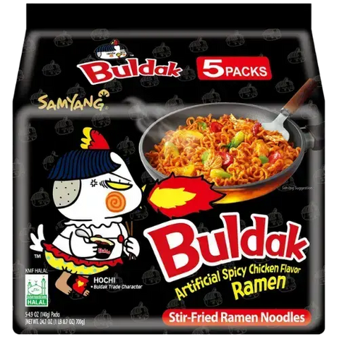 Samyang Buldak Hot Chicken Ramen 8X5X140G