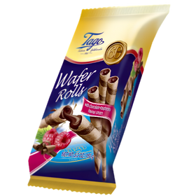 Tago Roll Wafers Raspberry 12x150g dimarkcash&carry