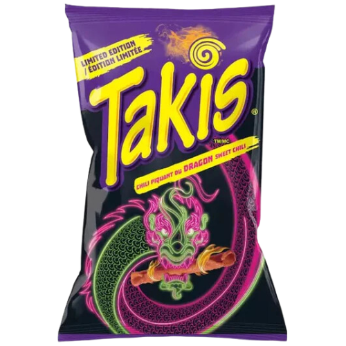 Takis Dragon Sweet Chilli  18X90G dimarkcash&carry