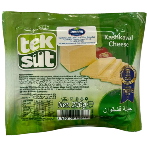 Teksut Kashkaval Cheese 12X200G dimarkcash&carry