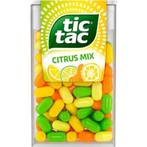 Tic Tac Citrus Mix 24X18G