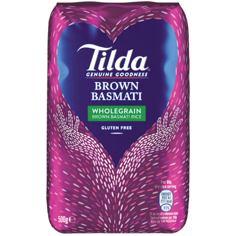 Tilda Brown Basmati 10X500g dimarkcash&carry