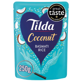 Tilda Coconut Rice 6X250g - PMP - £1.29 dimarkcash&carry