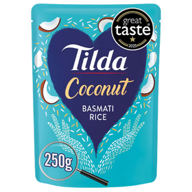Tilda Coconut Rice 6X250g - PMP - £1.29 dimarkcash&carry