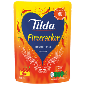 Tilda FireCracker Rice 6X250g - PMP - £1.29 dimarkcash&carry
