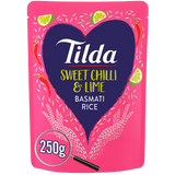 Tilda Sweet Chilli/Lime Rice 6X250g - PMP - £1.29 dimarkcash&carry