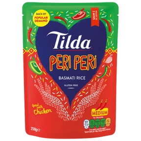 Tilda Peri Peri Rice 6X250g - PMP - £1.29 dimarkcash&carry