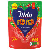 Tilda Peri Peri Rice 6X250g - PMP - £1.29 dimarkcash&carry