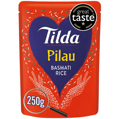 Tilda Pilau 6X250g - PMP - £1.29 dimarkcash&carry