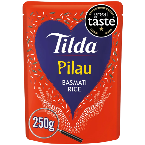 Tilda Pilau 6X250g - PMP - £1.29 dimarkcash&carry