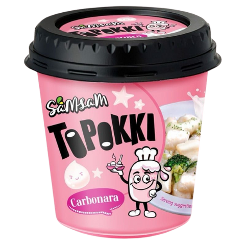 Topokki Korean Rice Cake *Carbonara* 6x120g dimarkcash&carry