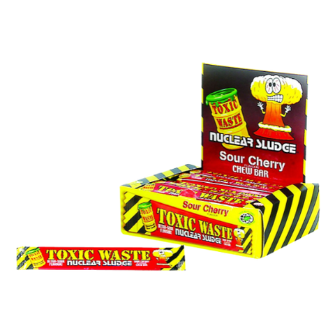 Toxic Waste Cherry Chew Bars 50X20G dimarkcash&carry