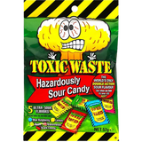 Toxic Waste Hazardously Sour Candy Bags 12x57g dimarkcash&carry