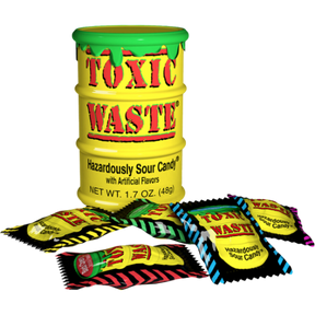 Toxic Waste Yellow Drum 12X42G dimarkcash&carry