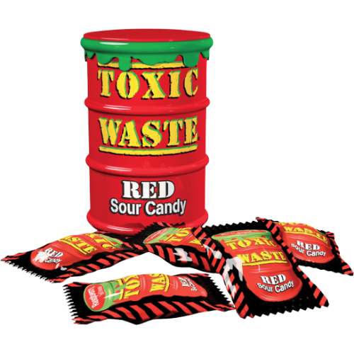 Toxic Waste Red Drum 12X42G dimarkcash&carry