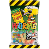 Toxic Waste Sour Gummy Worms 12x143g