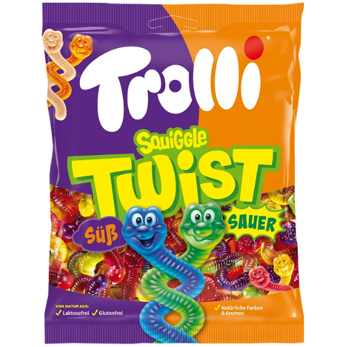 Trolli Squiggle Twist Bag 24x100g dimarkcash&carry