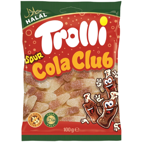 Trolli *Halal* Cola Bag 30x100g dimarkcash&carry