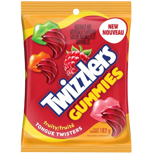 Twizzlers Tongue Twister Fruity 10X182G dimarkcash&carry