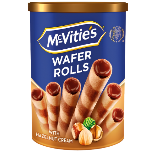 McVities Wafer Rolls Hazelnuts 12x170g dimarkcash&carry