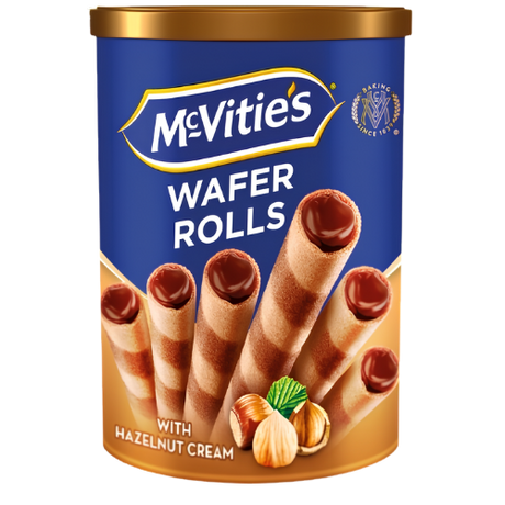 McVities Wafer Rolls Hazelnuts 12x170g dimarkcash&carry