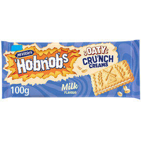 McVities Hobnobs Oaty Milky Biscuit 18x100g dimarkcash&carry
