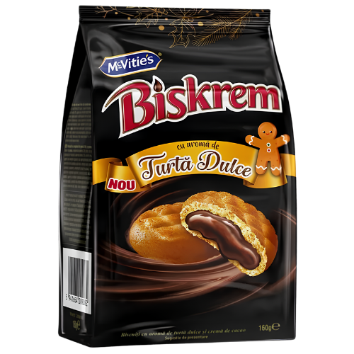 McVities Biskrem GingerBread 12x160g dimarkcash&carry