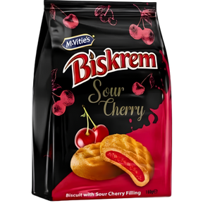 McVities Biskrem Cherry Filling 12x160g dimarkcash&carry