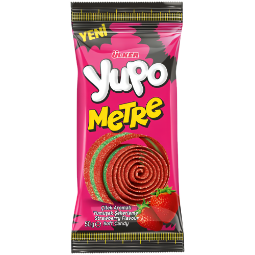 Ulker Yupo Meter Strawberry 12X50g dimarkcash&carry