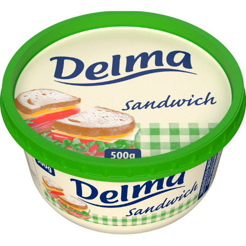 Delma Sandwich Margarine 12X500G dimarkcash&carry