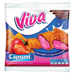 Viva Strawberry Snacks 14X200G dimarkcash&carry